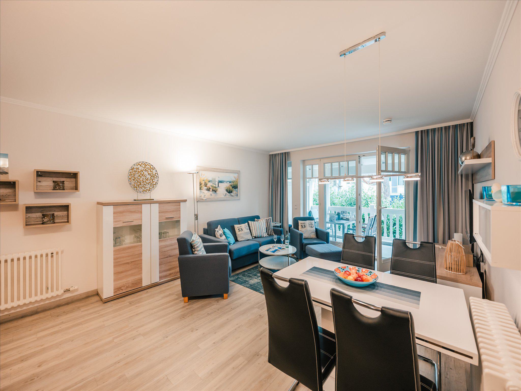 Modernisiertes Komfort Plus Apartment - elegant am Park, nahe dem Meer